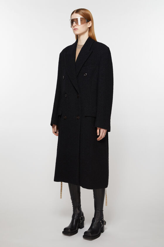 (image for) Effortless Double-breasted wool coat